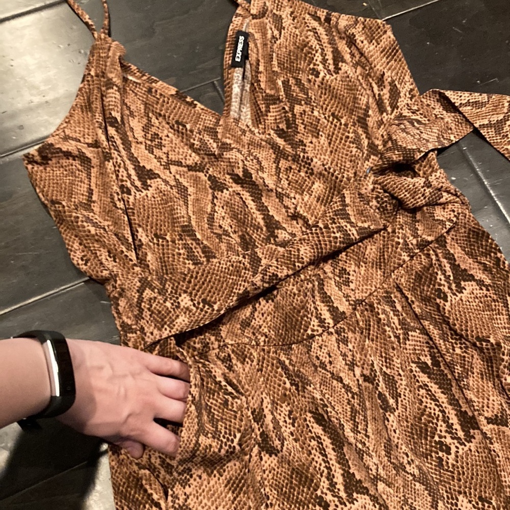 Express Snake Print Jumpsuit - image 5